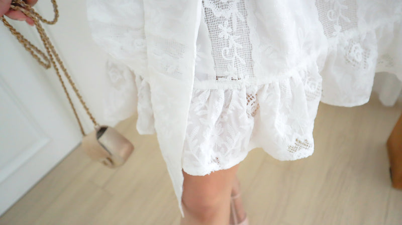 < M A D E > Arctic White One-piece