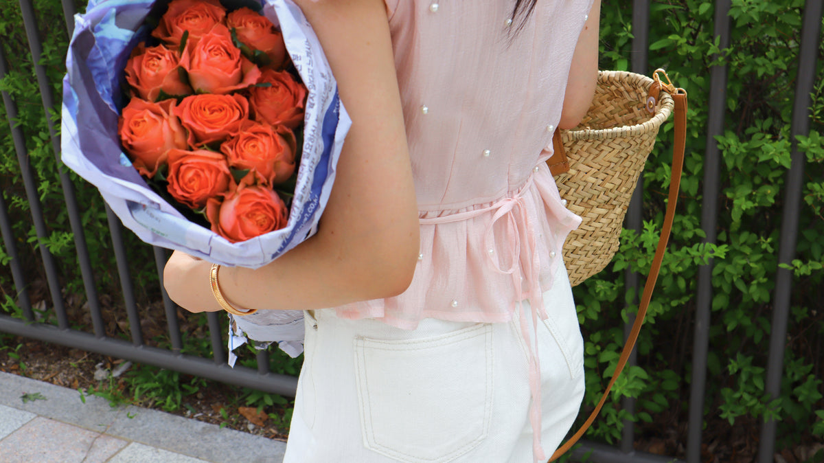 White Yogurt Denim Shorts