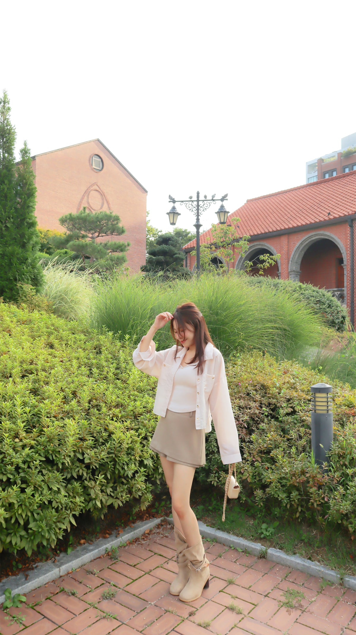 Latte Bean Pants Skirt