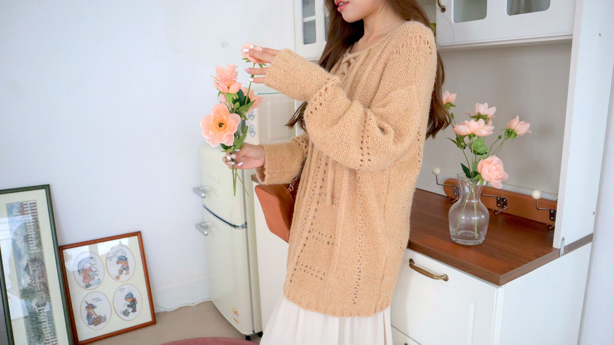 Hippy Pumpkin Long Sweater