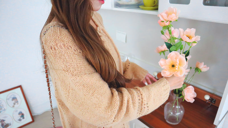 Hippy Pumpkin Long Sweater