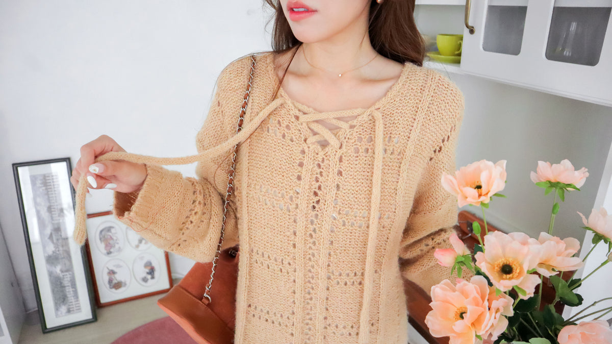 Hippy Pumpkin Long Sweater