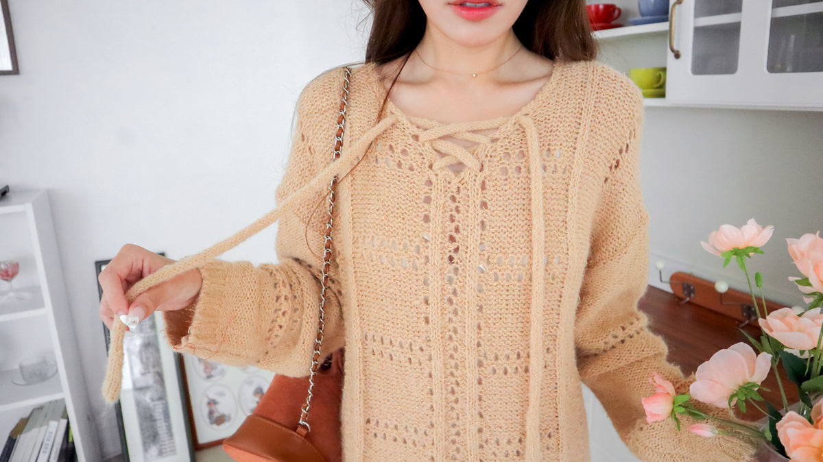 Hippy Pumpkin Long Sweater