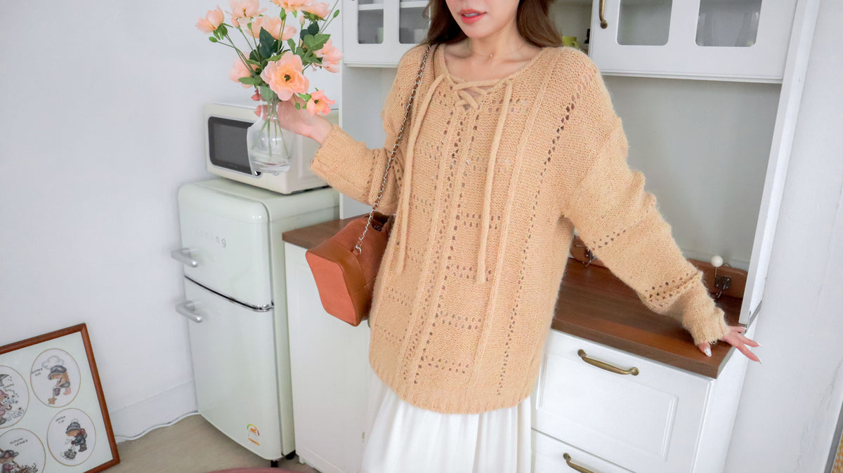 Hippy Pumpkin Long Sweater