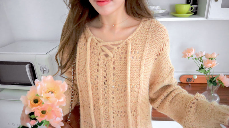 Hippy Pumpkin Long Sweater