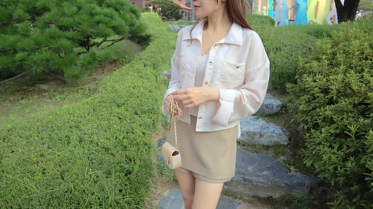 Latte Bean Pants Skirt