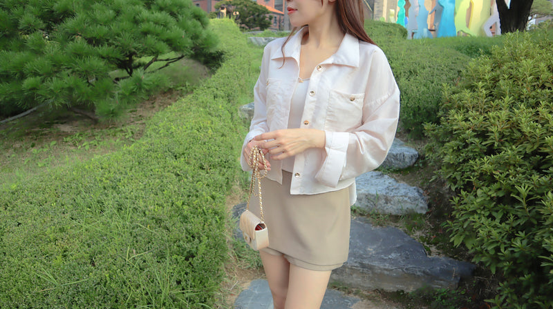 Latte Bean Pants Skirt
