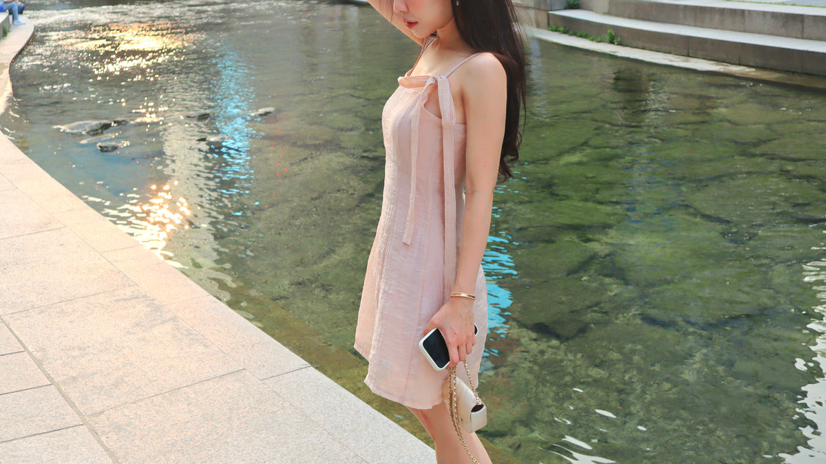 Pinky Rose Cocktail Dress