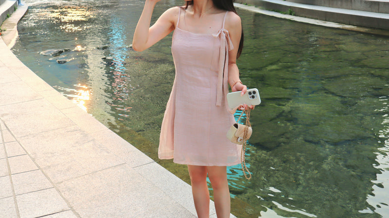 Pinky Rose Cocktail Dress