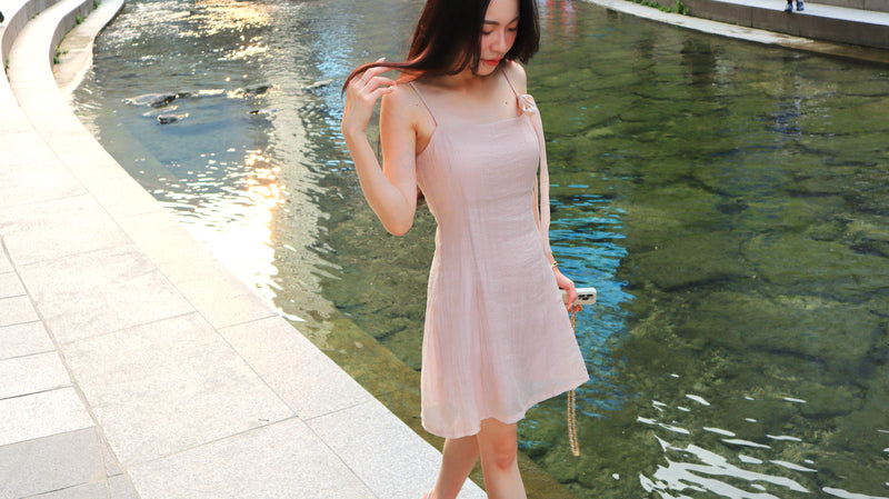 Pinky Rose Cocktail Dress