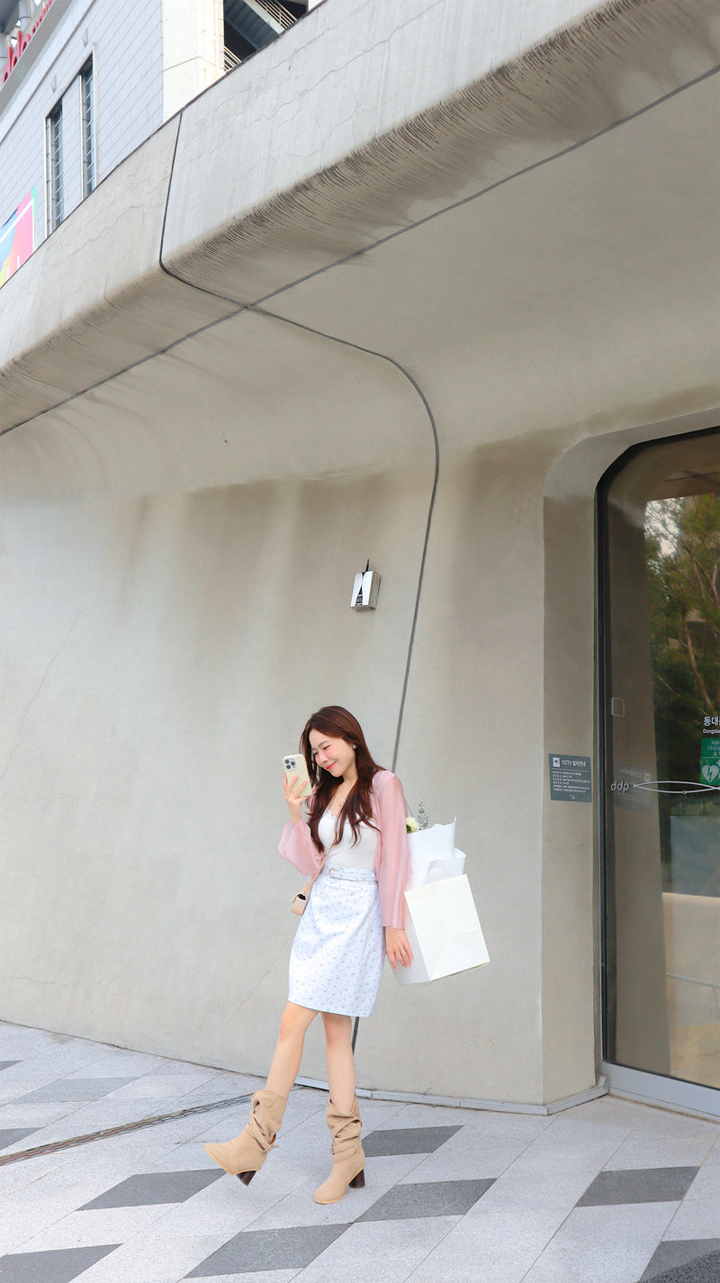 < M A D E > Gentle Airy Sheer Blazer