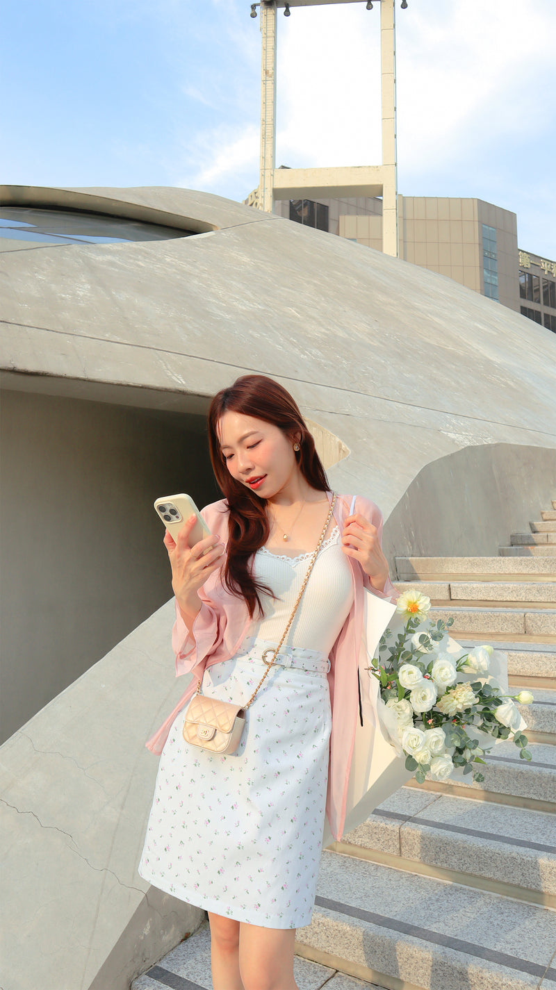 < M A D E > Gentle Airy Sheer Blazer