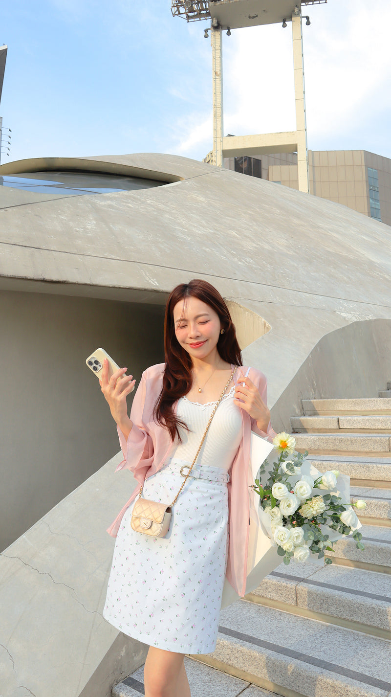 < M A D E > Gentle Airy Sheer Blazer