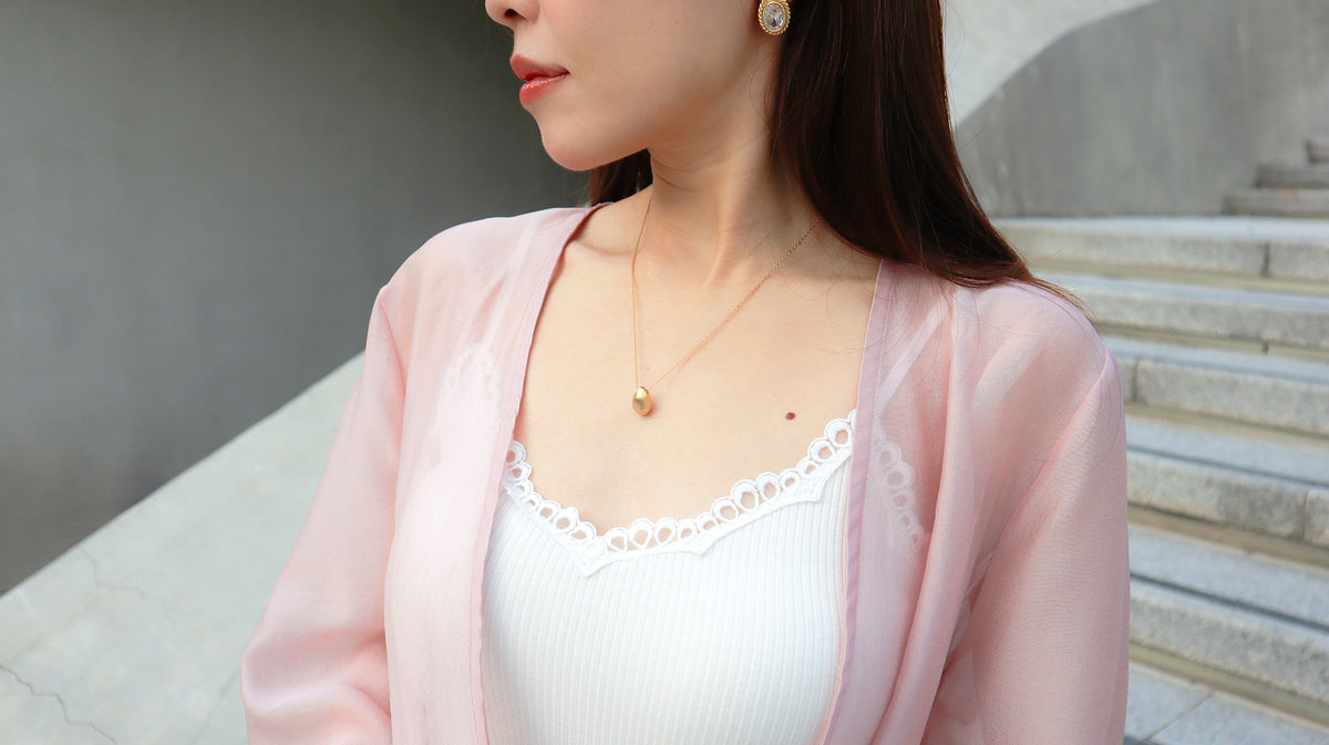 < M A D E > Gentle Airy Sheer Blazer
