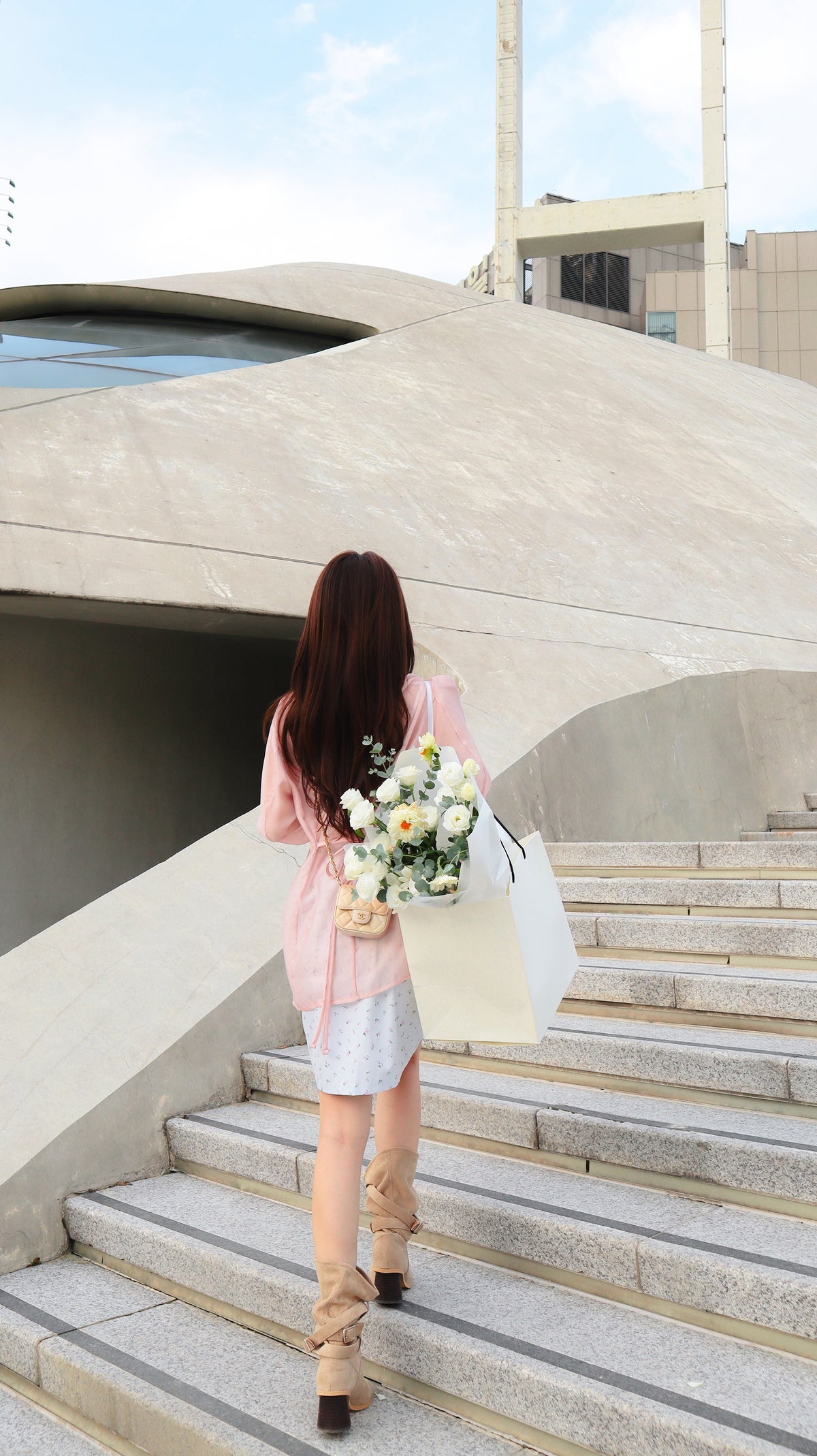 < M A D E > Gentle Airy Sheer Blazer