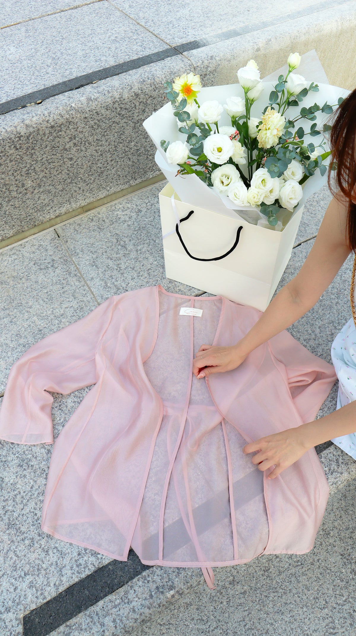 < M A D E > Gentle Airy Sheer Blazer