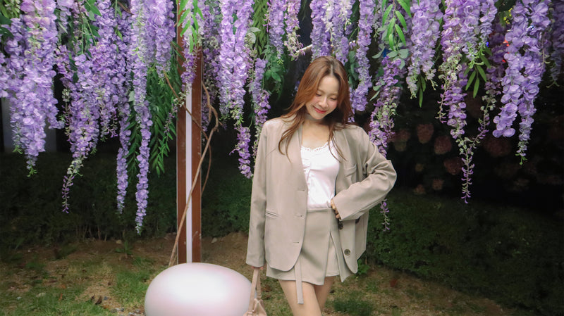 The Taupe Soft Skirt