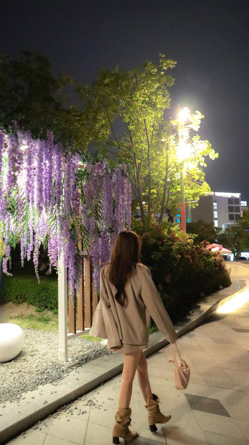 The Taupe Soft Skirt