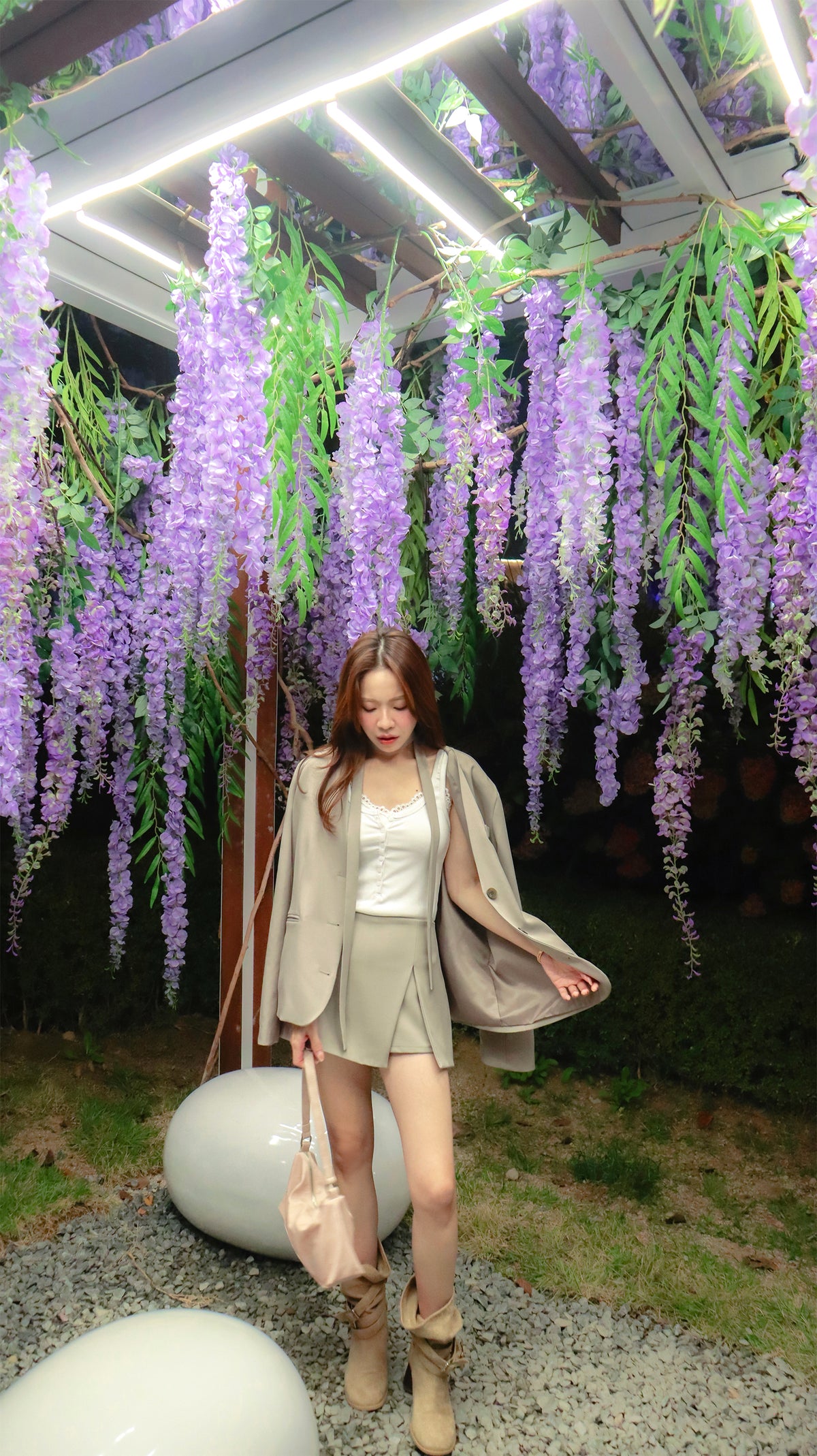 The Taupe Soft Skirt