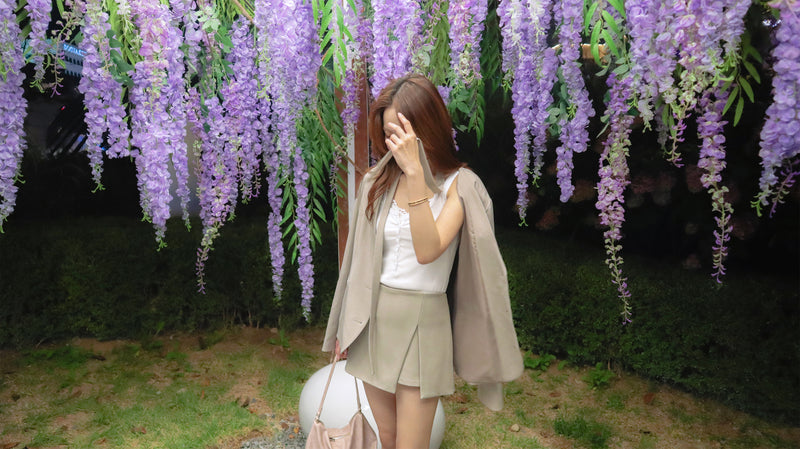 The Taupe Soft Skirt