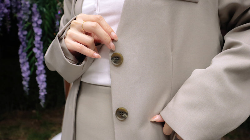 The Taupe Soft Oversized Blazer