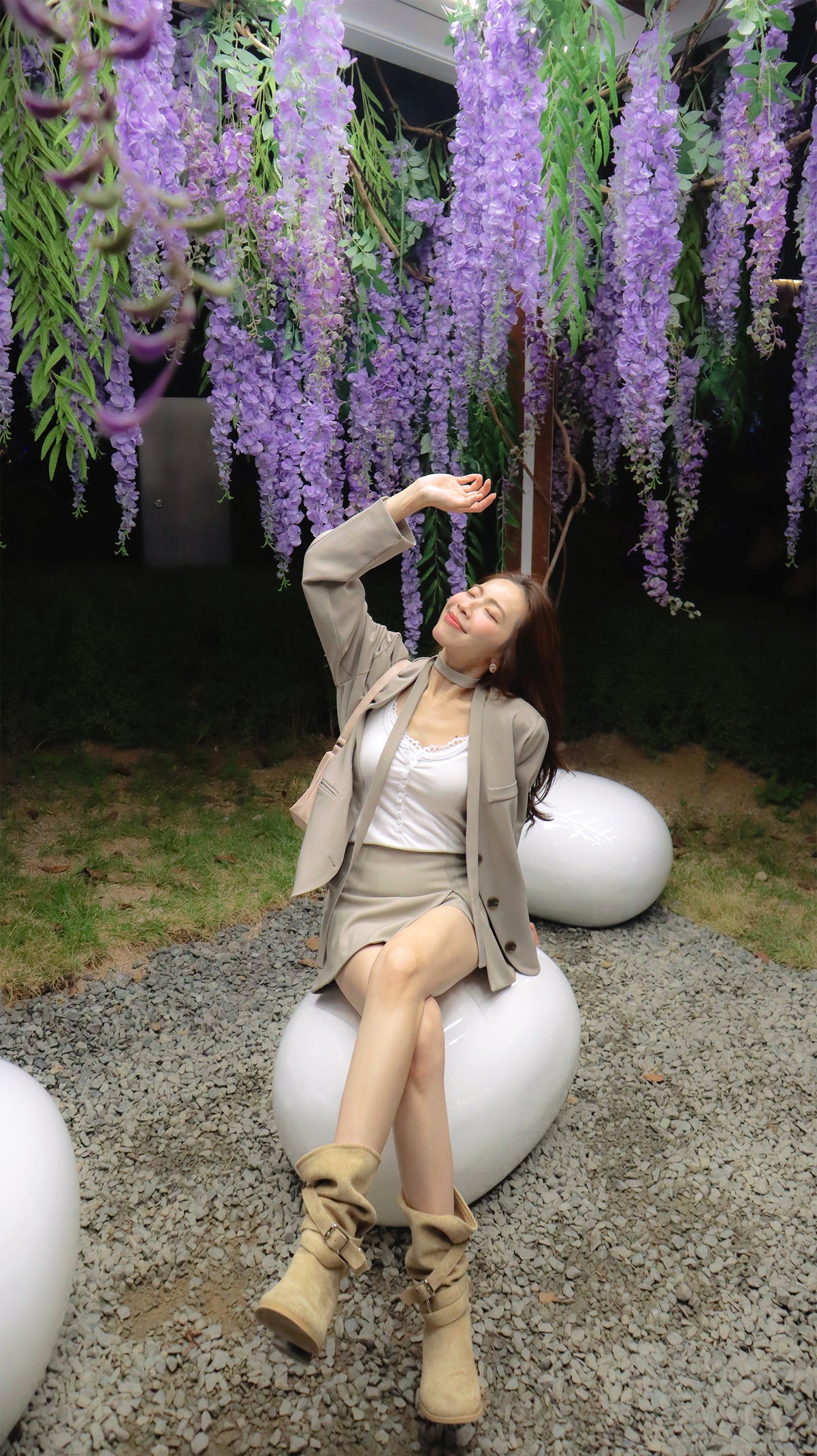 The Taupe Soft Skirt