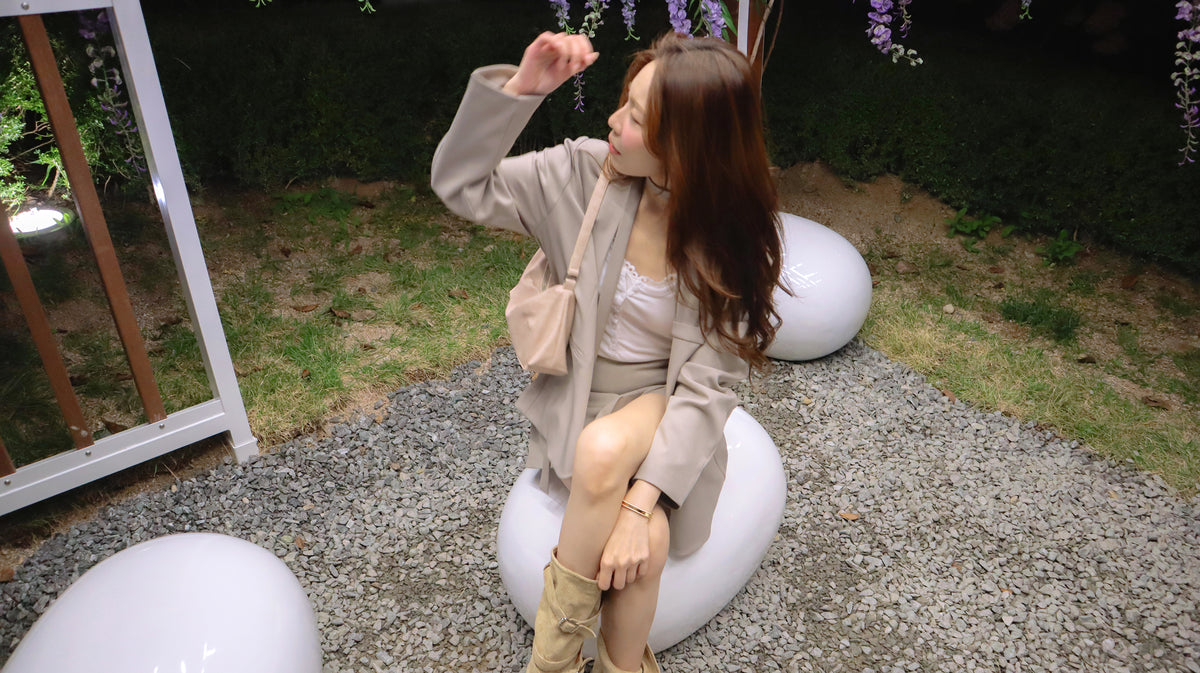 The Taupe Soft Skirt