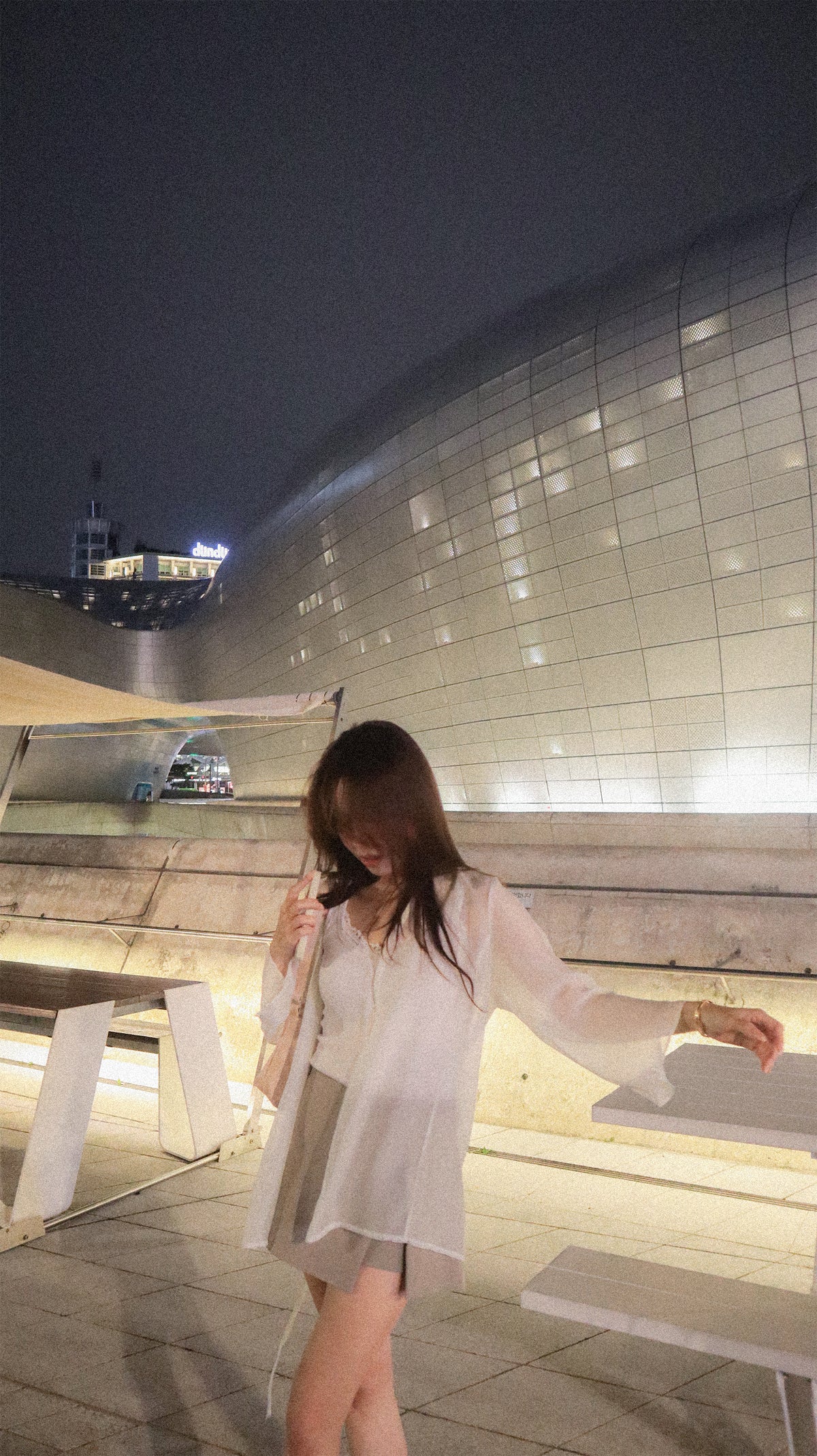 < M A D E > Gentle Airy Sheer Blazer