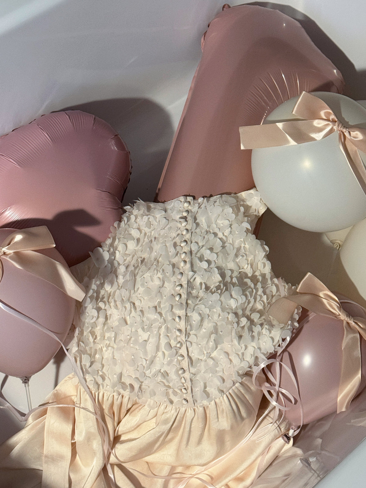 < M A D E > Winter Daisy Fairy Dress