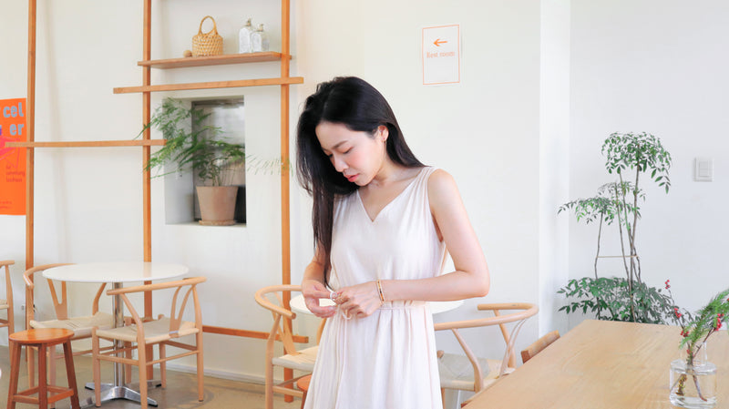 Summer Panna Cotta Dress