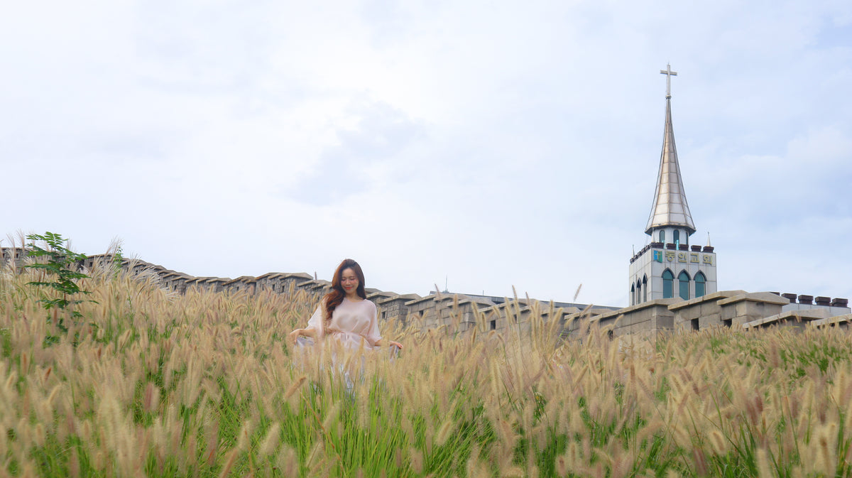 < M A D E > Breezing Organza Sheer Blouse