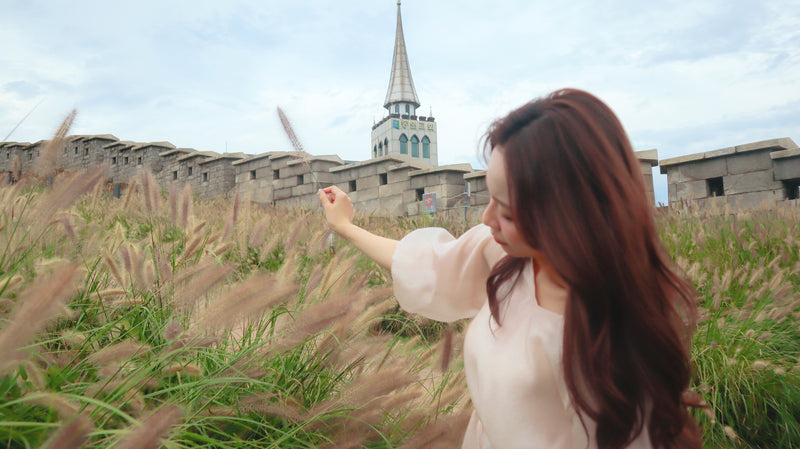 < M A D E > Breezing Organza Sheer Blouse