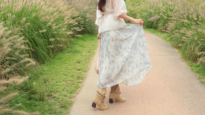 < M A D E > Breezing Organza Sheer Blouse