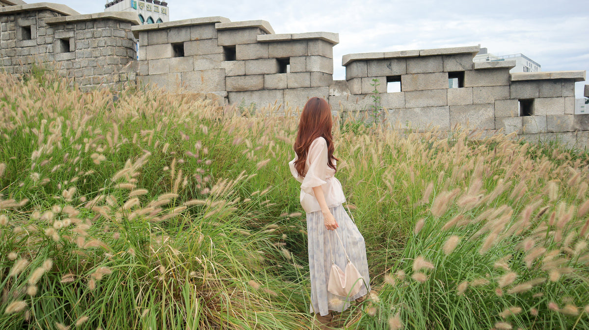 < M A D E > Breezing Organza Sheer Blouse