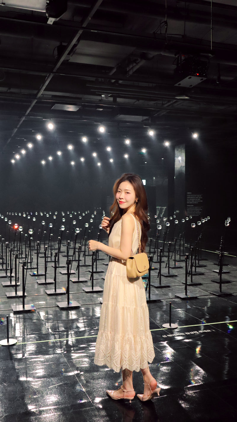 < M A D E > Moses Lace Maxi Dress