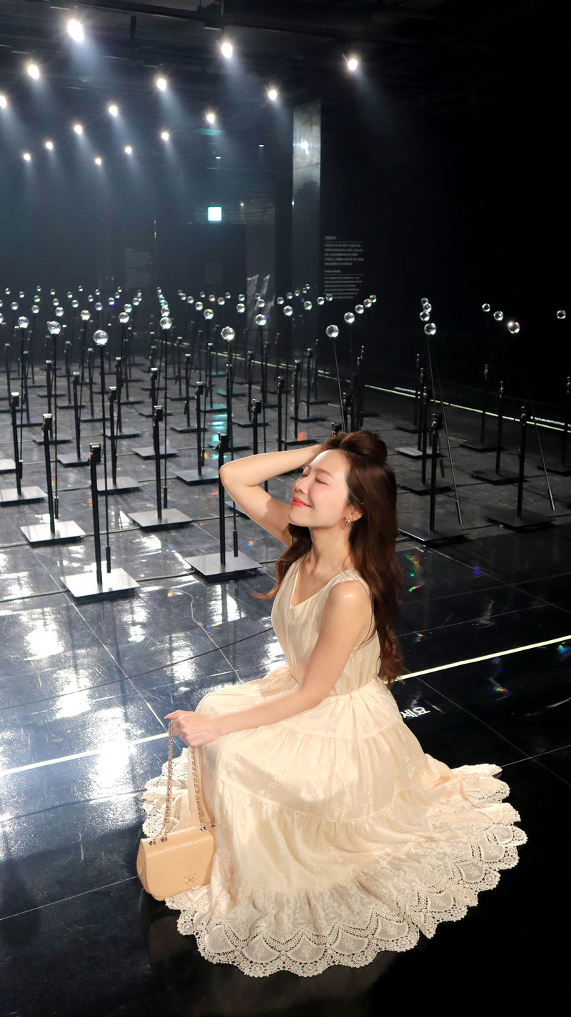 < M A D E > Moses Lace Maxi Dress