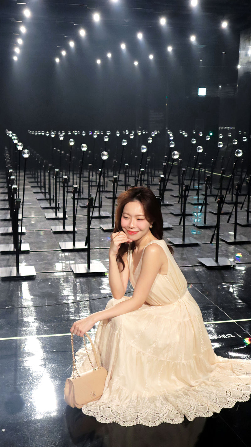 < M A D E > Moses Lace Maxi Dress