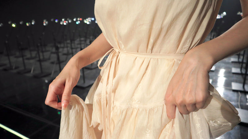 < M A D E > Moses Lace Maxi Dress