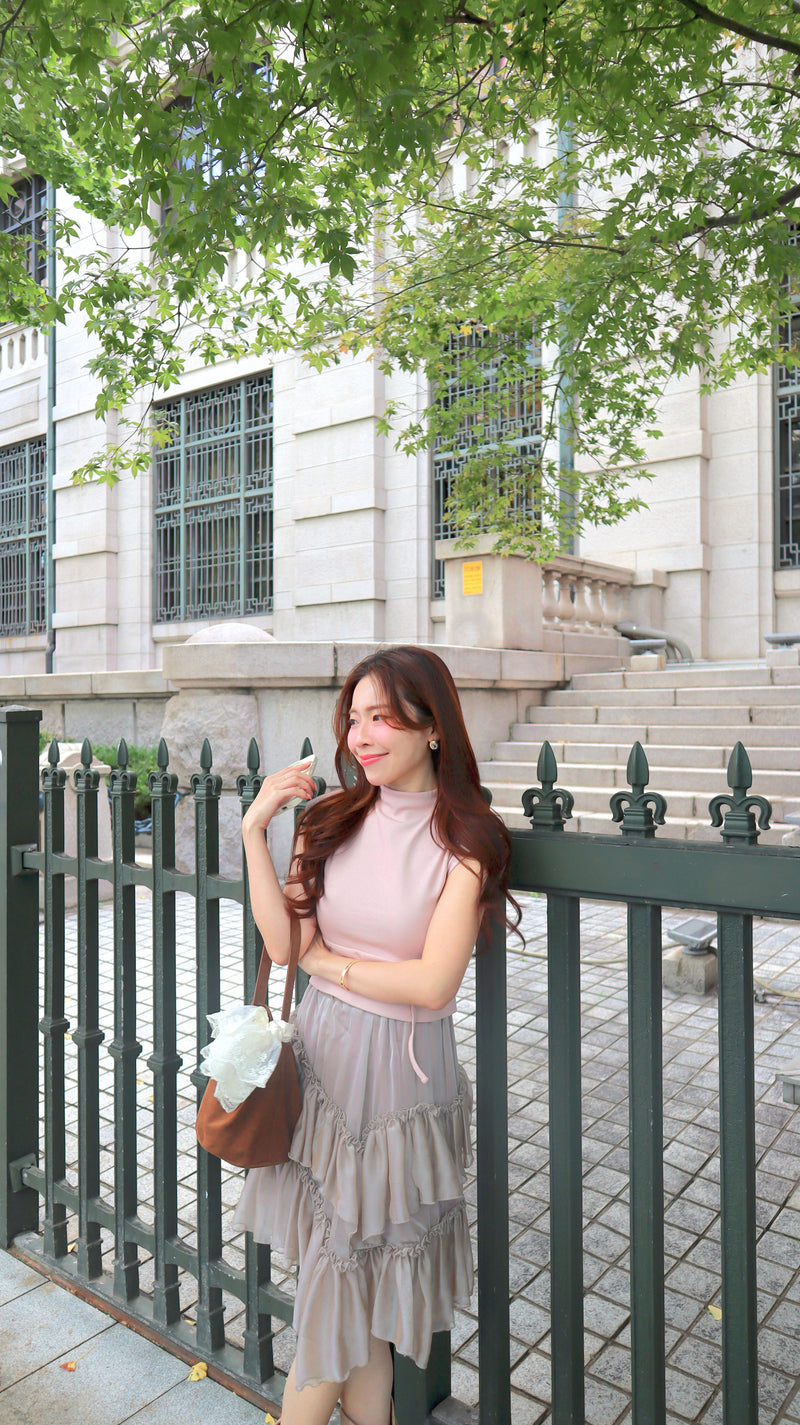 Pont Neuf Ruffle Skirt