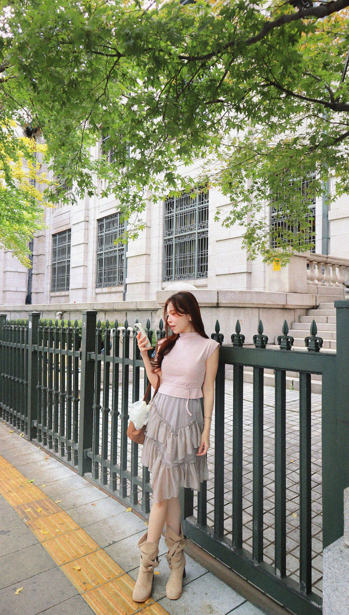 Pont Neuf Ruffle Skirt