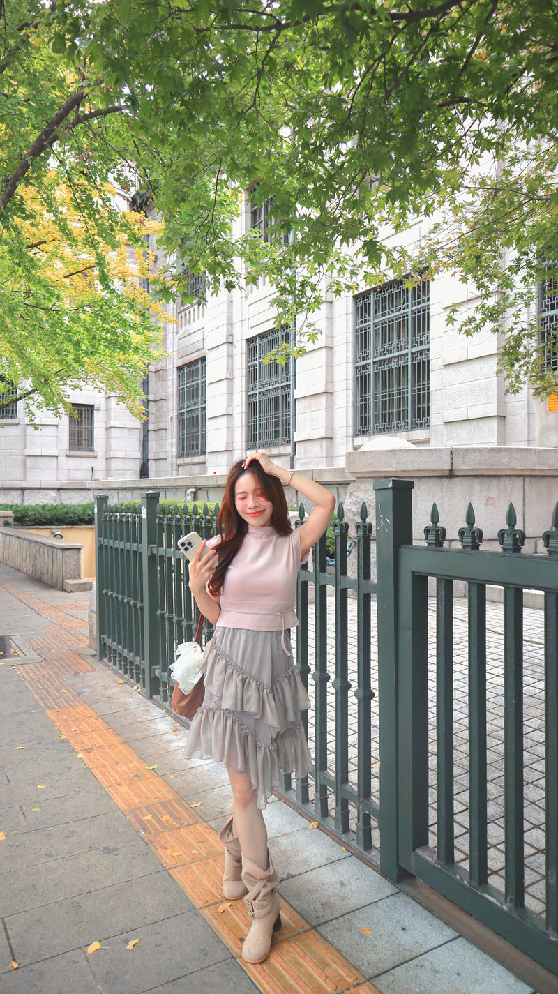 Pont Neuf Ruffle Skirt