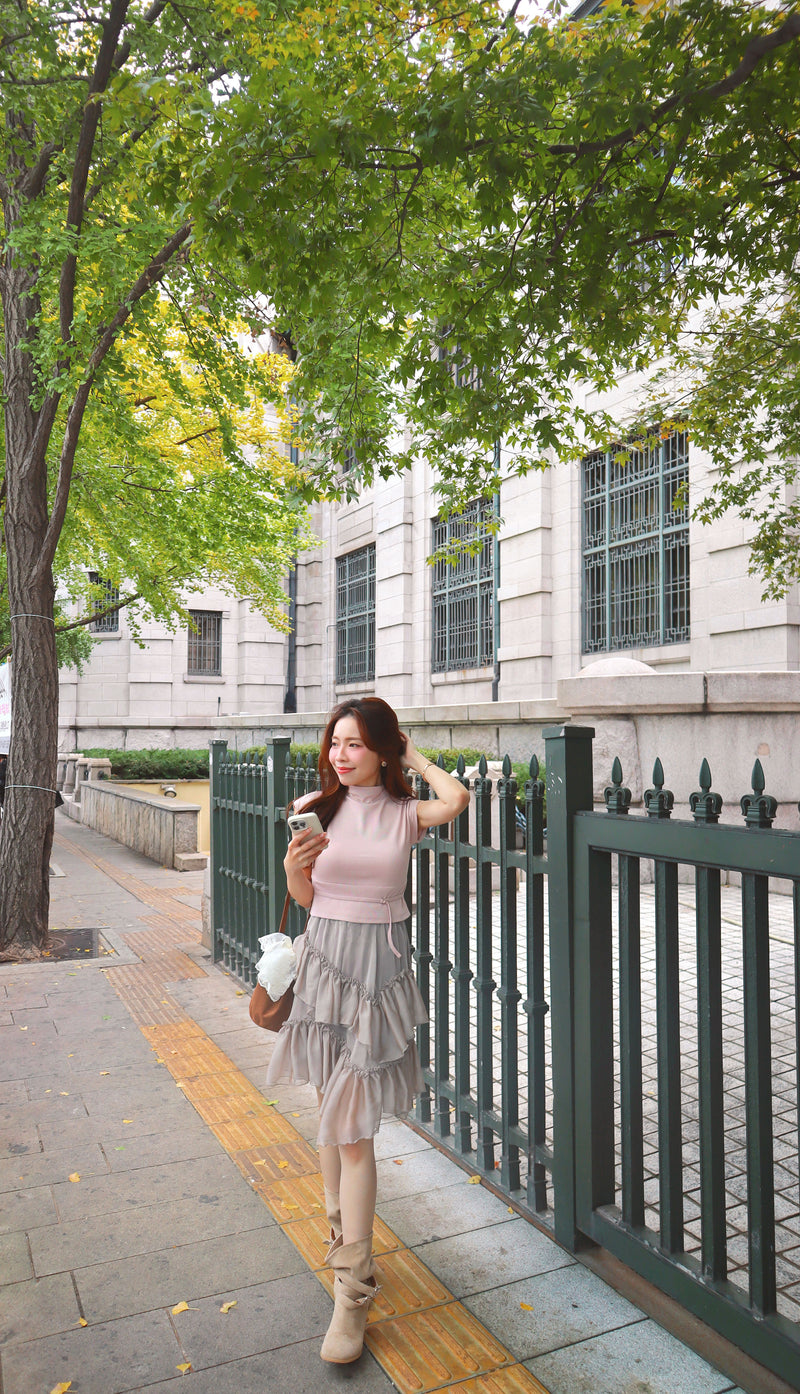 Pont Neuf Ruffle Skirt