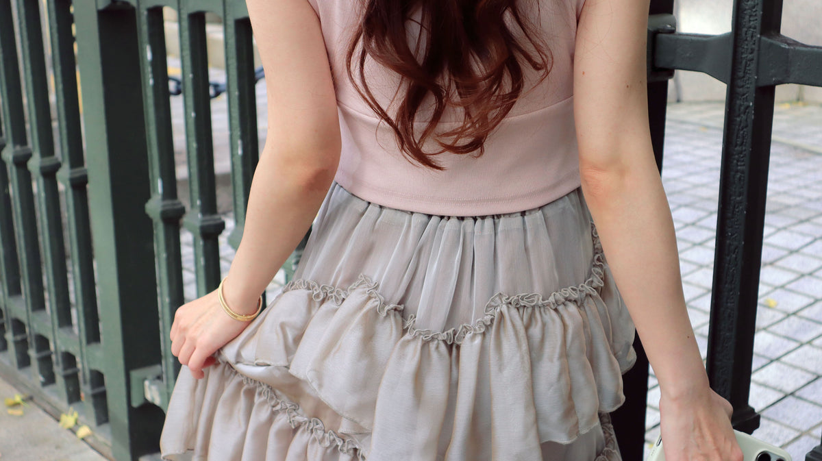 Pont Neuf Ruffle Skirt