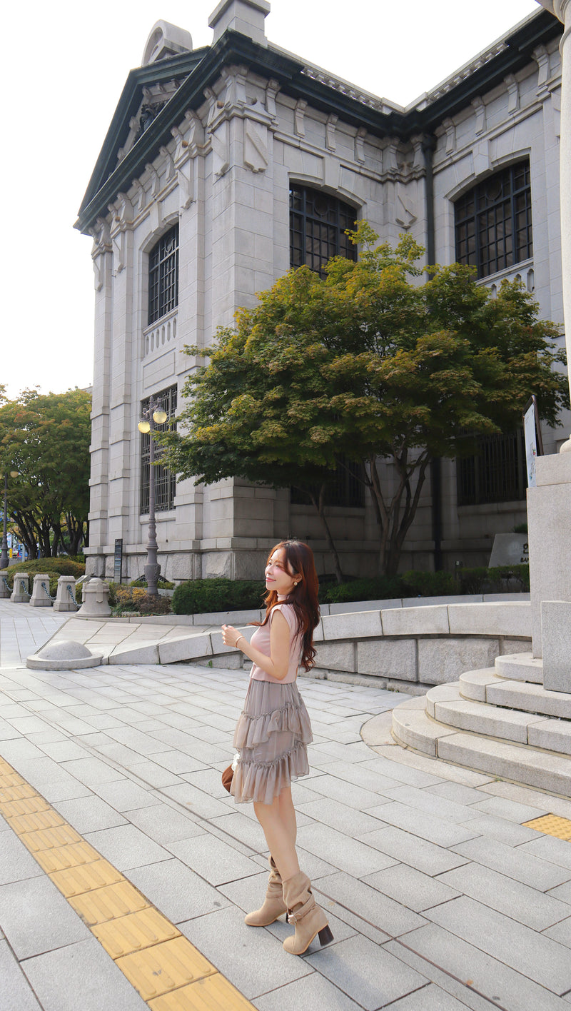 Pont Neuf Ruffle Skirt