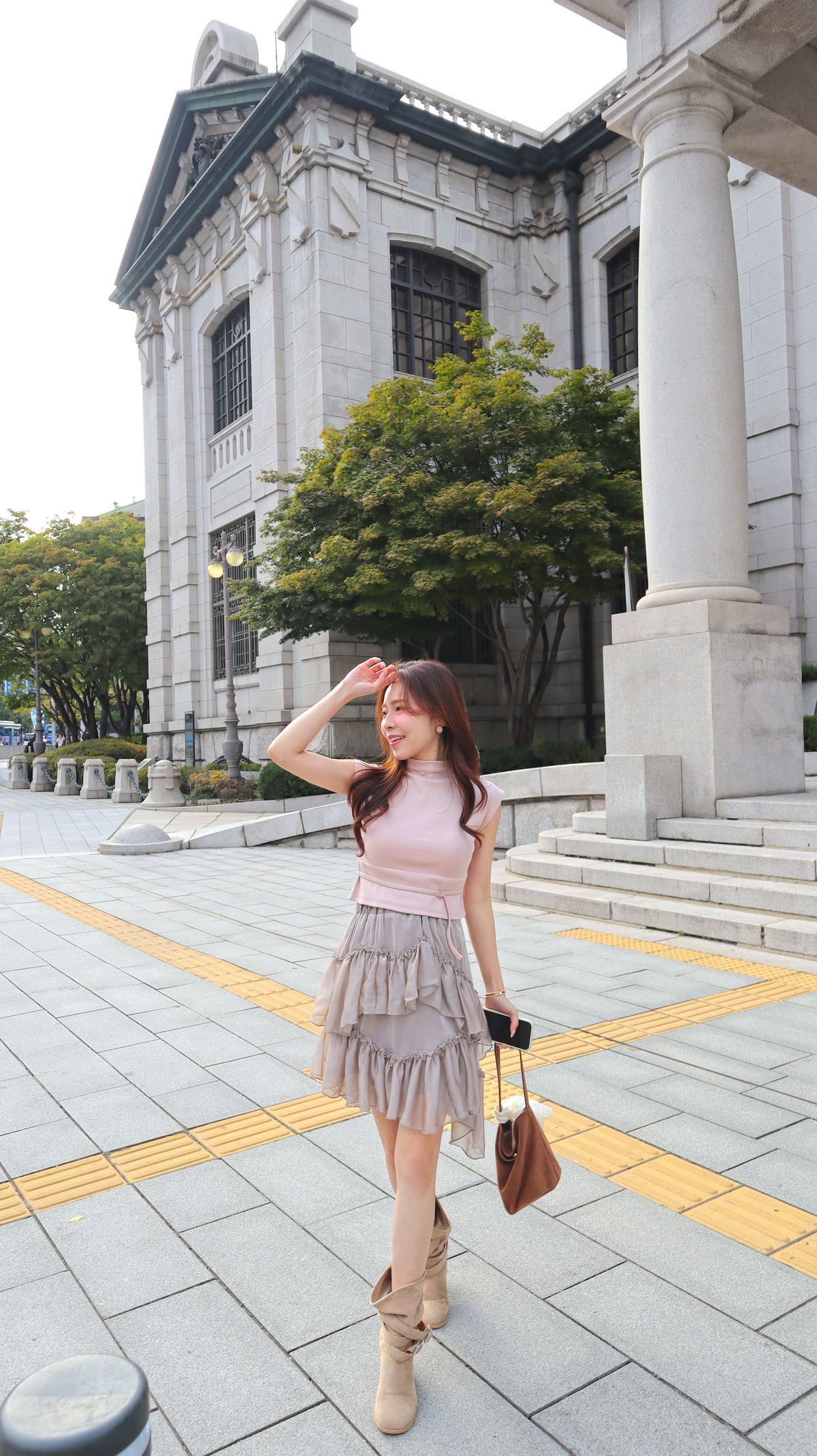 Pont Neuf Ruffle Skirt