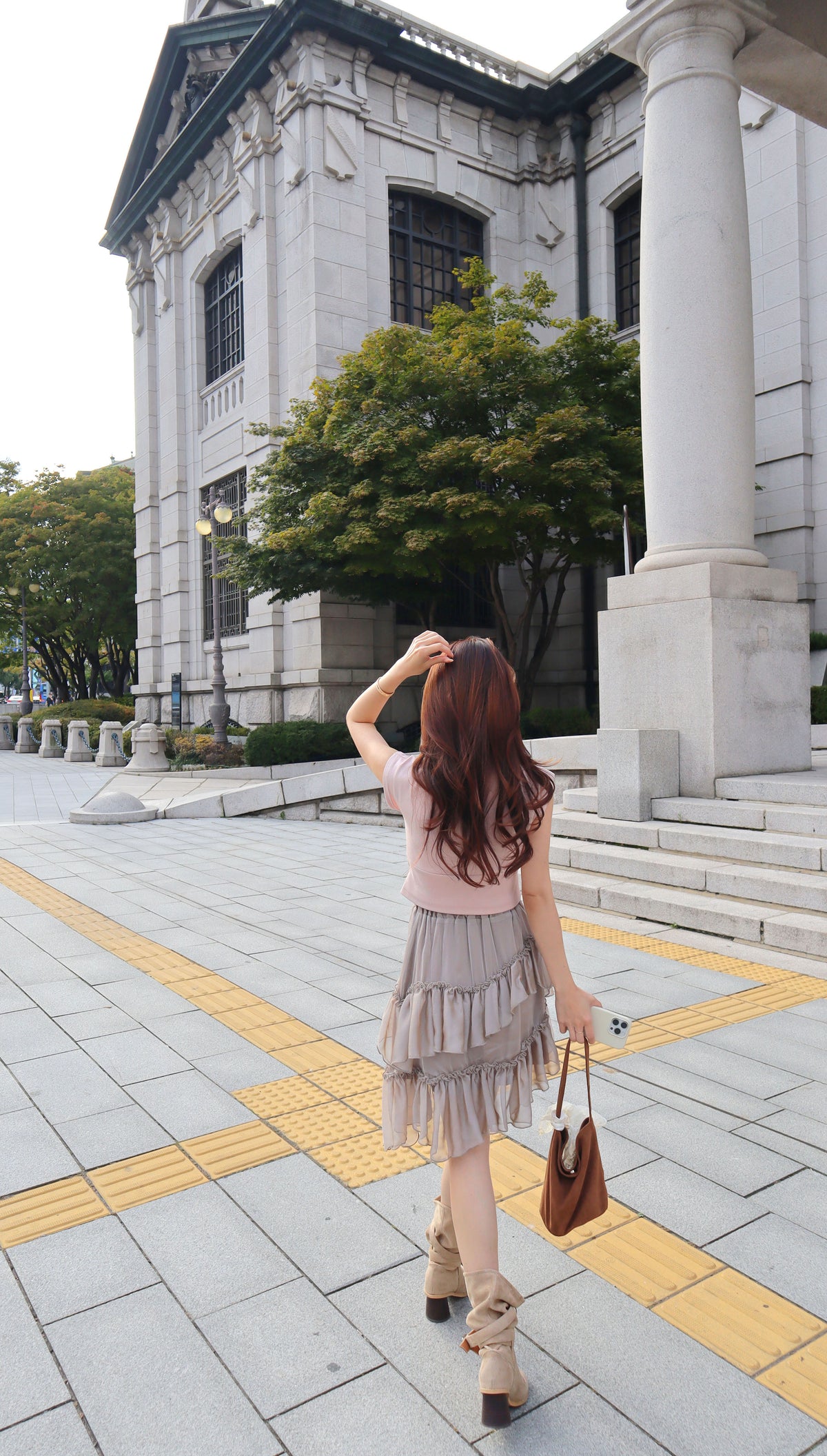 Pont Neuf Ruffle Skirt