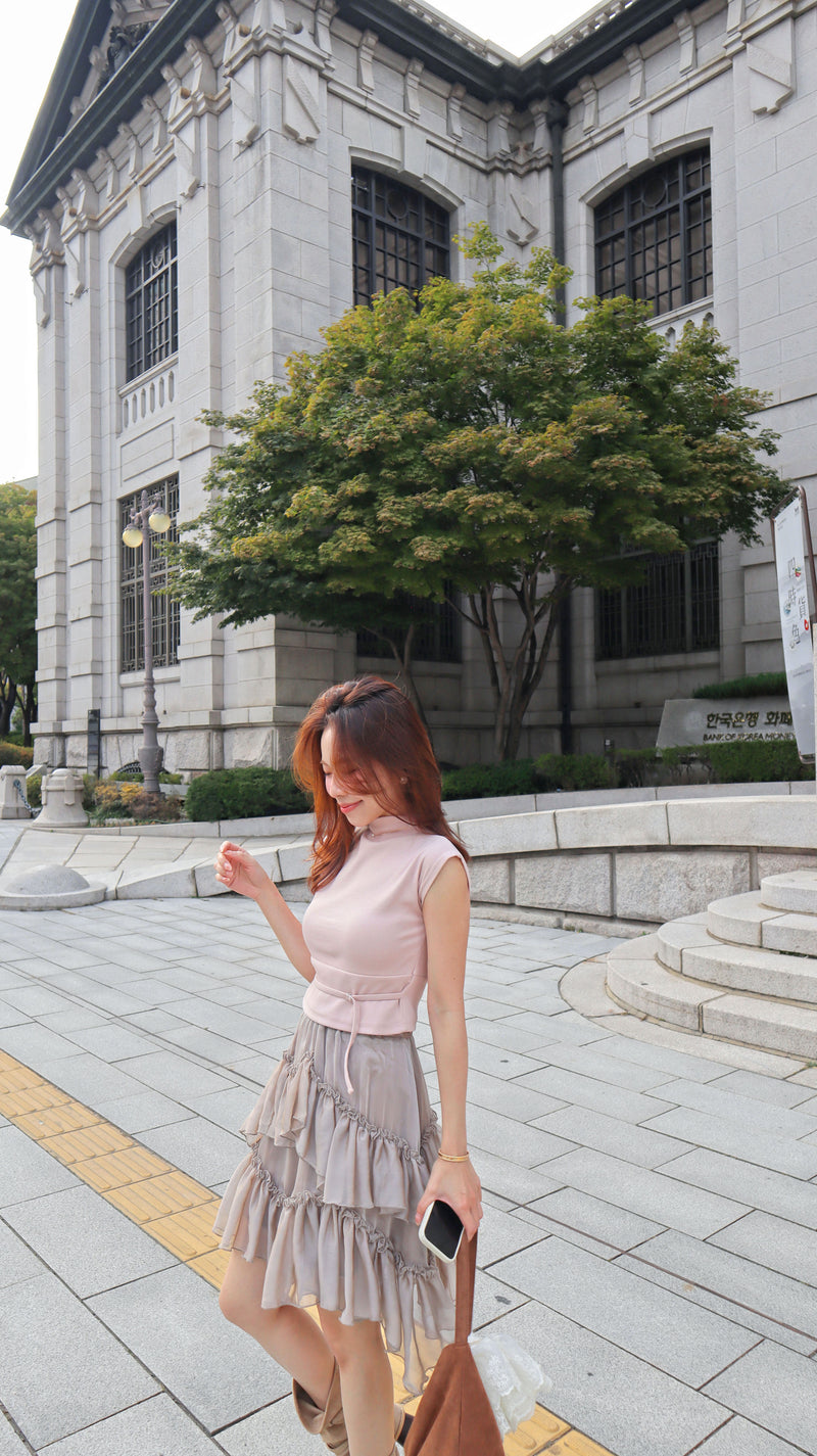 Pont Neuf Ruffle Skirt