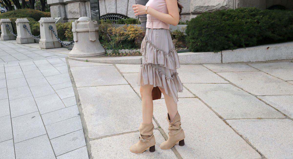 Pont Neuf Ruffle Skirt