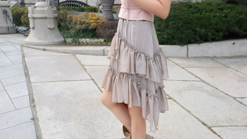 Pont Neuf Ruffle Skirt