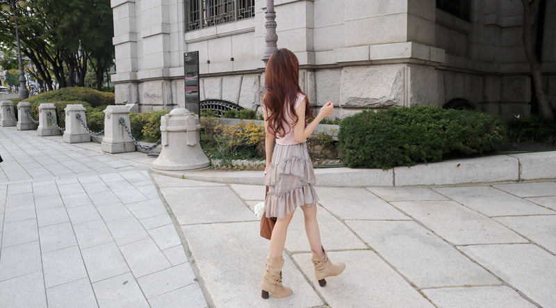 Pont Neuf Ruffle Skirt